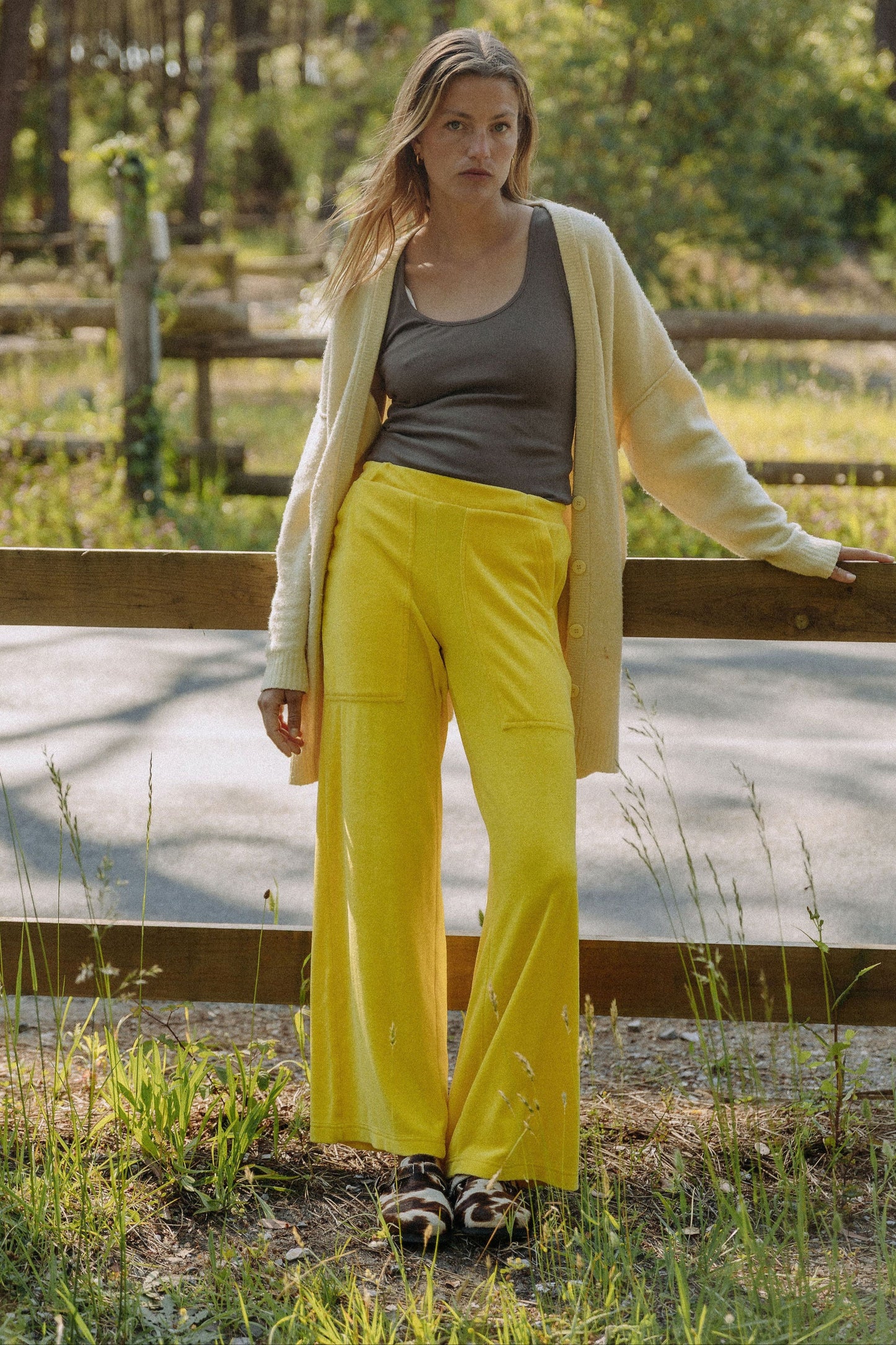 Pantalon large