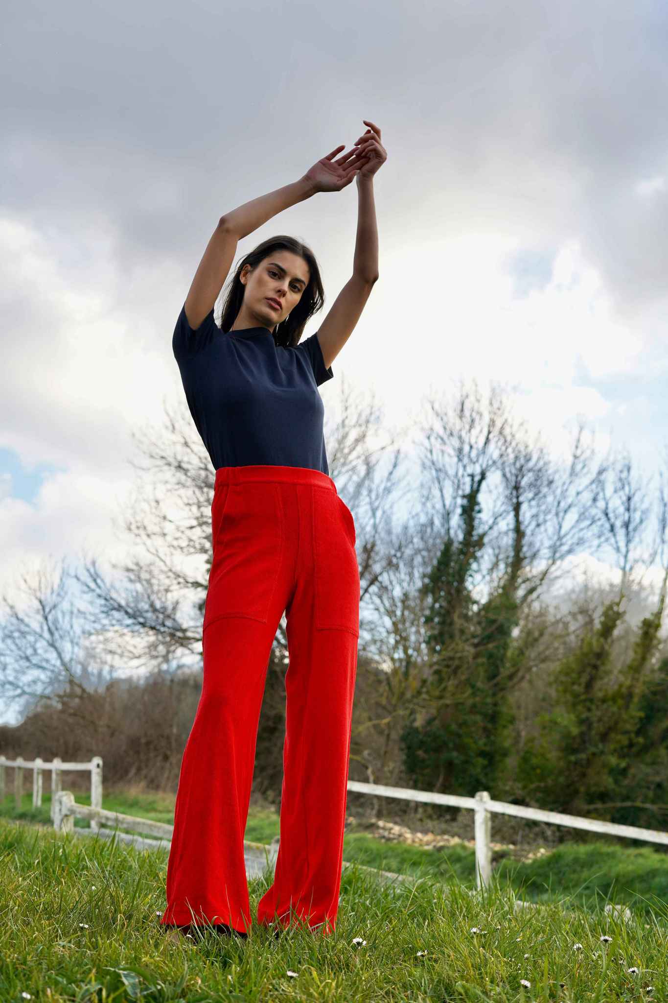 Pantalon large