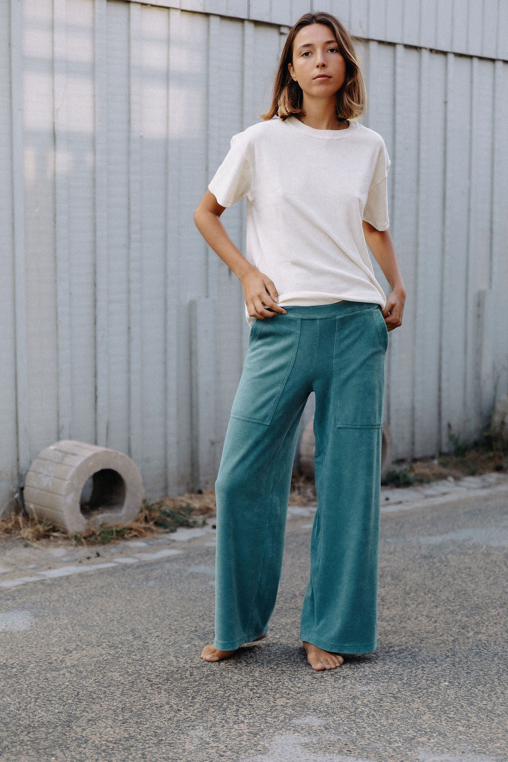 Pantalon large